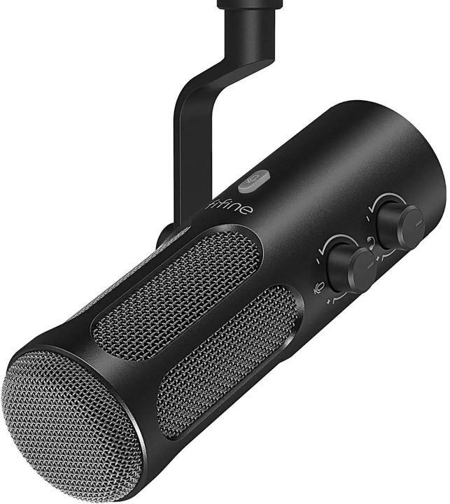 Fifine Tank3 Professional USB Microphone 3.5mm