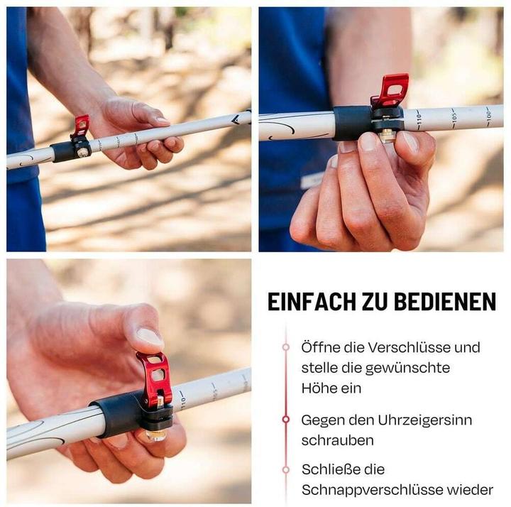 Produktbild Atacama Nordic Walking Stöcke 110-135 cm (110 - 135 cm)