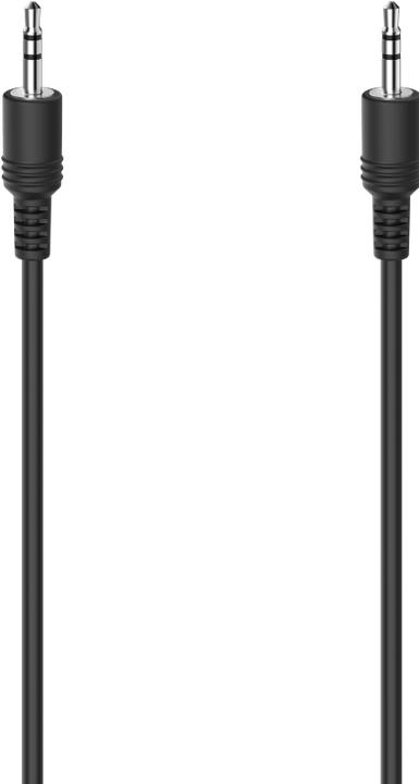 Produktbild Hama Audio-Kabel, 3,5-mm-Klinken-St. - 3,5-mm-Klinken-St., Stereo, 1,5 m (1.50 m, 3.5mm Klinke (AUX))