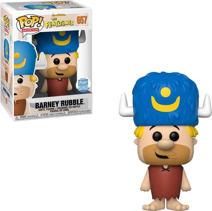 Actual product image Funko POP! Les Pierrafeu Barney Rubble