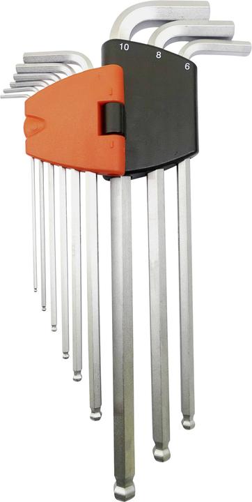 Image du produit Toolcraft Jeu de clés à ergots 9pcs. Hex