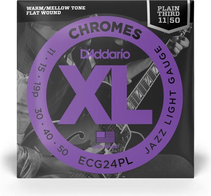 Actual product image D'Addario ECG24PL Chromes (Electric guitar)