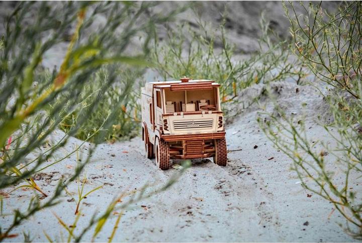 Actual product image Eco Wood Art Rally Truck MAZ 5309RR - 3D wooden kit