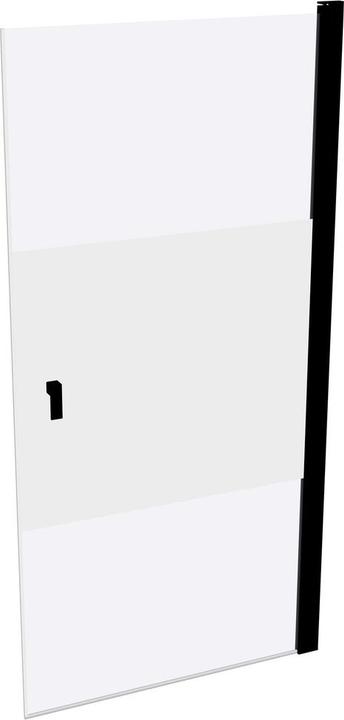 Actual product image Hüppe Design pure swing door width: 98cm stop left & right for shower tray (211 cm, 98 cm, 200 cm)