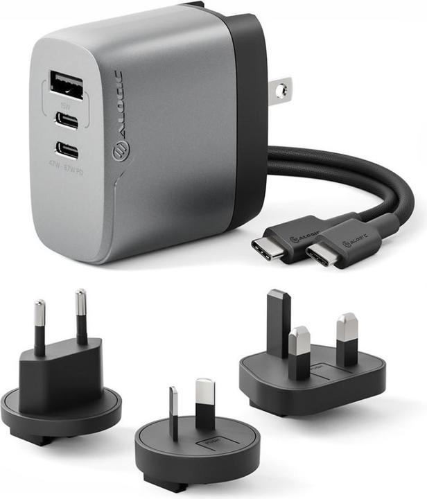 Alogic Rapid Power 67W Multi Country G (67 W, 3 ports)