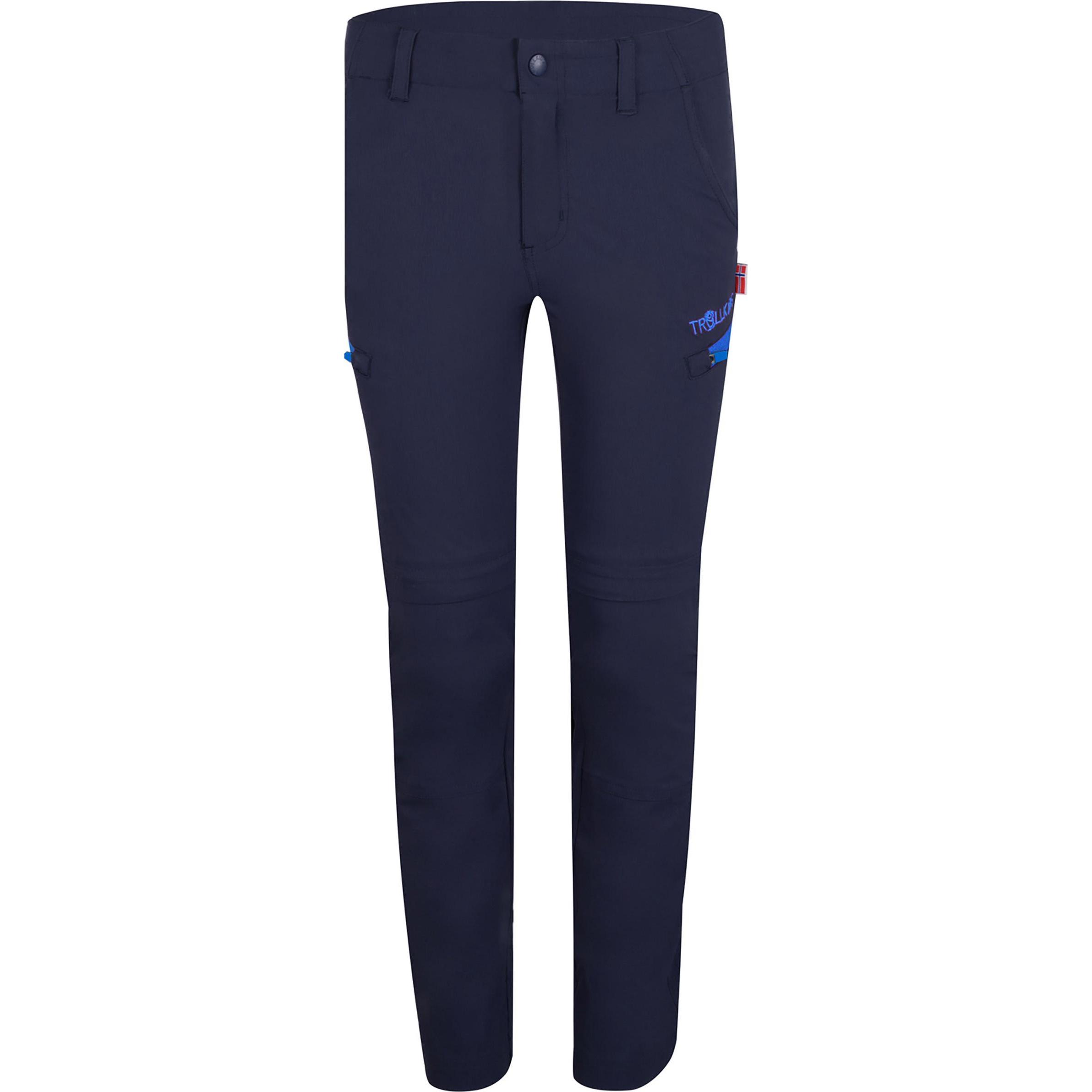 Thumbnail - Trollkids, Unisex, Outdoorhose, Kjerag Zip Off Pants (158), Blau, 158