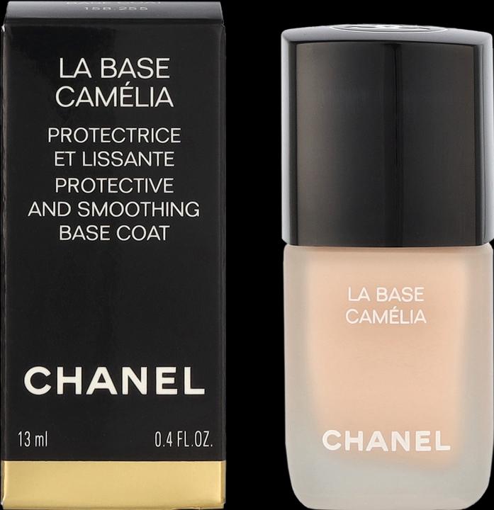 Actual product image Chanel La Base Camélia Base Coat (Light peach, Base coat)