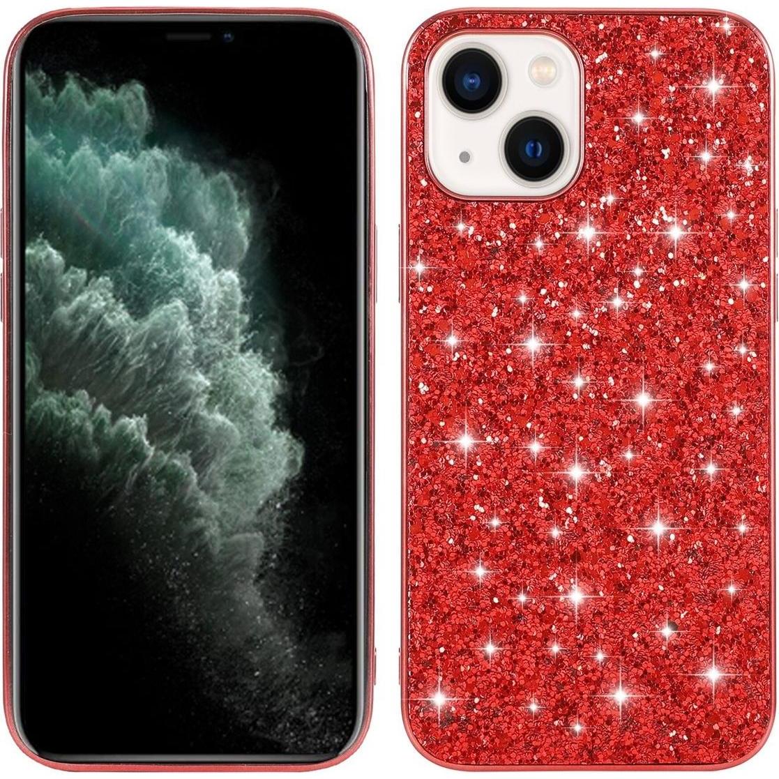 Thumbnail - König Design Schutz Handy Hülle für Apple iPhone 15 Case Cover Glitzer Bumper Etuis Tasche (Apple iPhone 15), Smartphone...