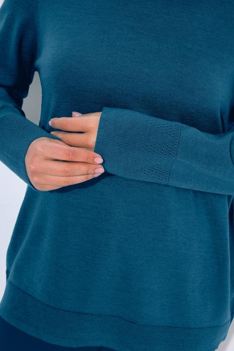 Produktbild Ulla Popken Pullover, Stehkragen, Langarm, Rippbündchen (62)