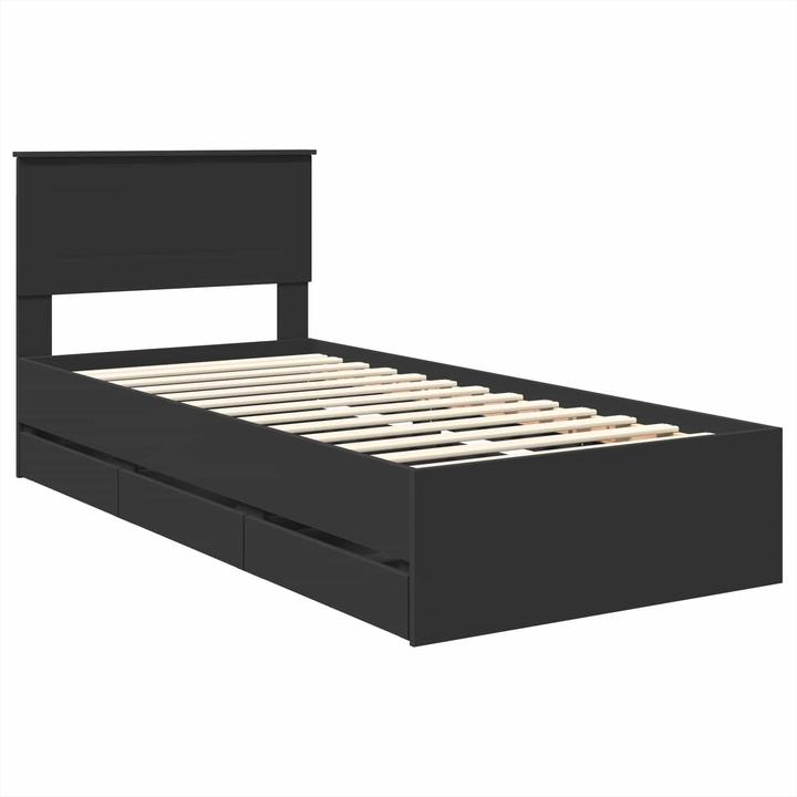 Image du produit vidaXL Modernes Bett (75 x 190 cm)