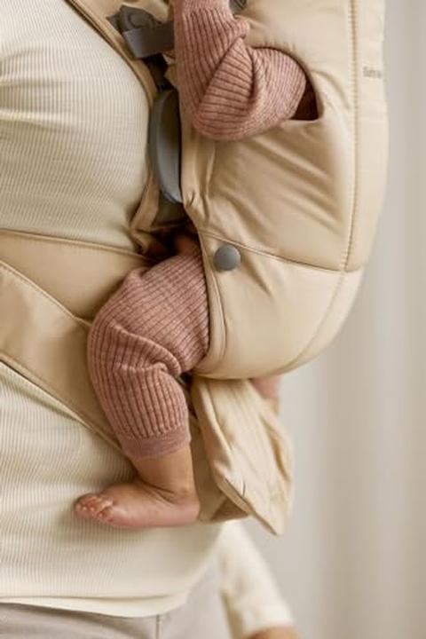 Produktbild BabyBjörn Tragesitz Mini, Woven, beige