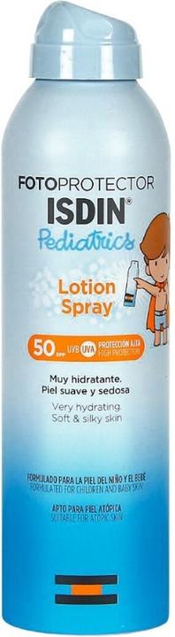 Actual product image Isdin Fotoprotector Paediatric Lotion Spray Spf50 250ml (Sun spray, SPF 50, 250 ml)