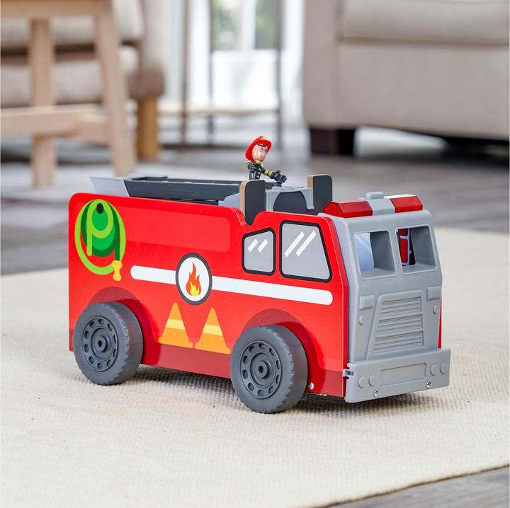 Produktbild KidKraft 2-in-1-Spielset Transformierendes Feuerwehrauto