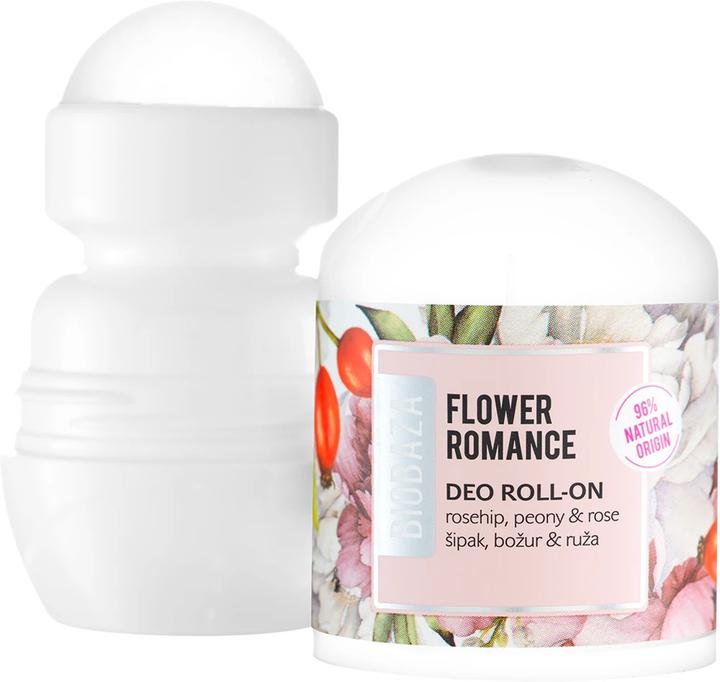 Produktbild Biobaza Flower Romance Deodorant Roll-On (Roll-on)