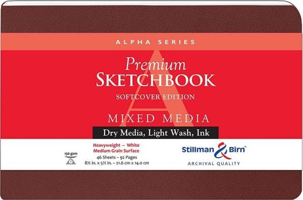 Produktbild Stillmann & Birn Alpha Heft 150g (Kariert, Weicher Einband)