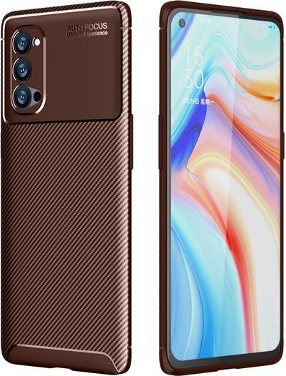 Actual product image MU Style Carbon Fiber TPU Softcase Series (Samsung Galaxy A42 5G, Oppo Reno 4 Pro 5G)