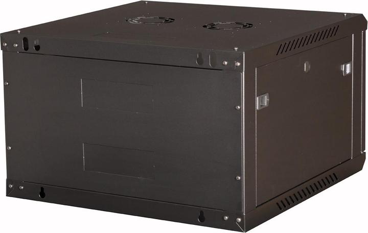 Actual product image Value 19-Zoll Wandgehäuse 6HE 600x600mm schwarz, Bausatz (6 RU, 19 inch rack)