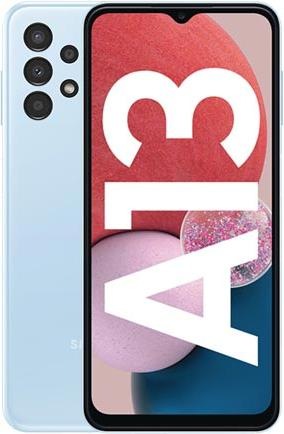 Actual product image Samsung Galaxy A13 (64 GB, Light blue, 6.60", Dual SIM, 50 Mpx, 4G)