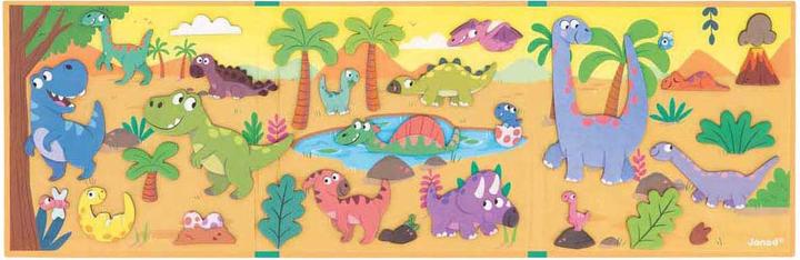 Actual product image Janod Magnetistories Dinosaurs (German, 3 - 8 years)