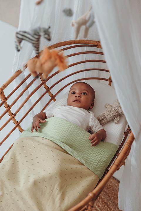 Produktbild Meyco bettlaken wiege musselin (100 x 75 cm)