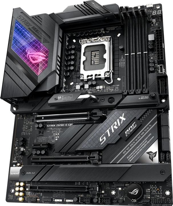 Actual product image ASUS ROG Strix Z690-E Gaming Wifi (LGA 1700, Intel Z690 (DDR5), ATX)