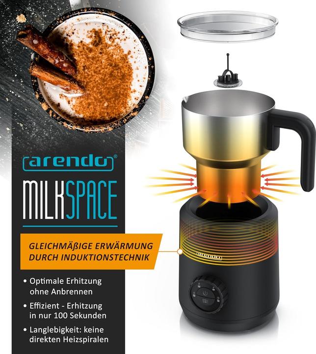 Produktbild Arendo Milchaufschäumer (420 ml)