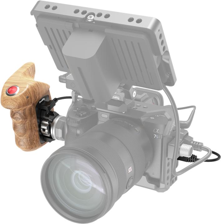 Produktbild SmallRig Handgriffe mit rosette und Start/Stopp-Taste - 3324 (Griff)