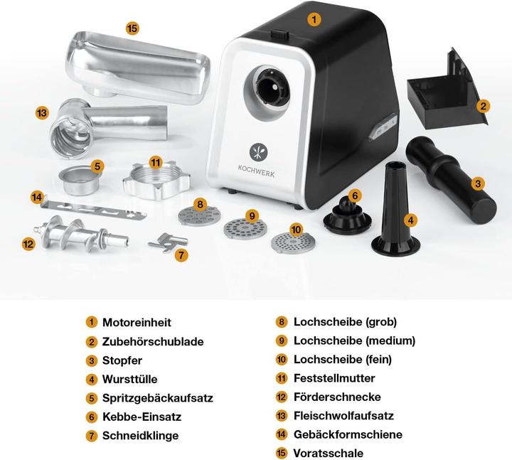 Immagine prodotto Kochwerk tritacarne elettrico