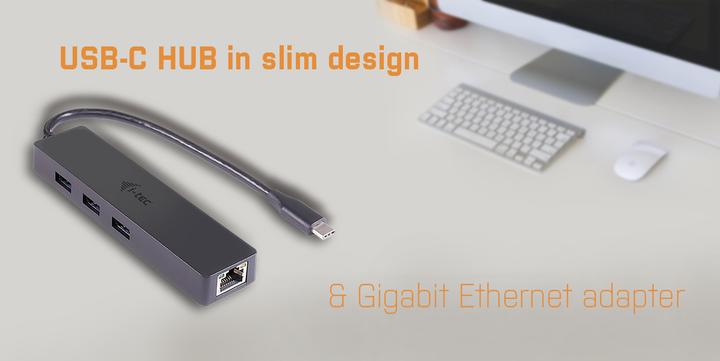 Image du produit i-tec C31gl3slim (USB-C, 4 ports)