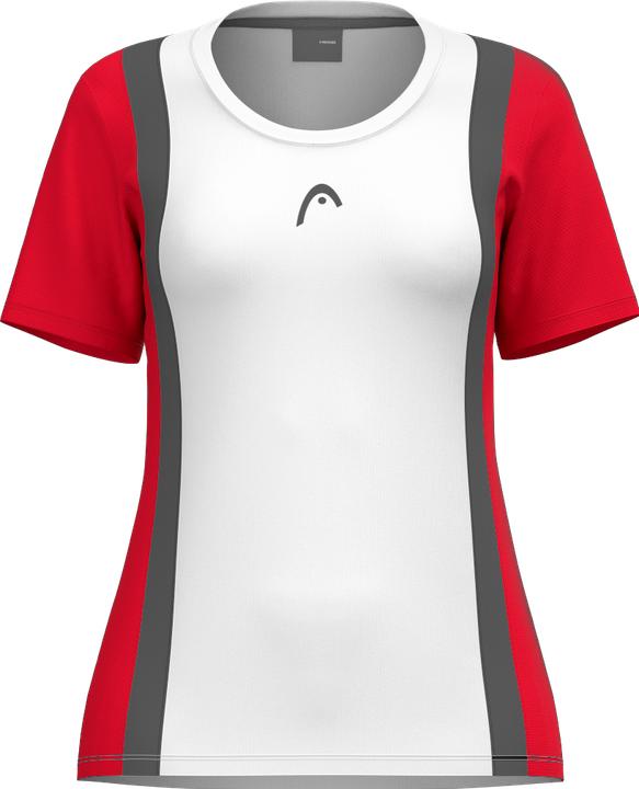Actual product image Head Club 25 Tech T-Shirt Damen Rot/Weiss (S)