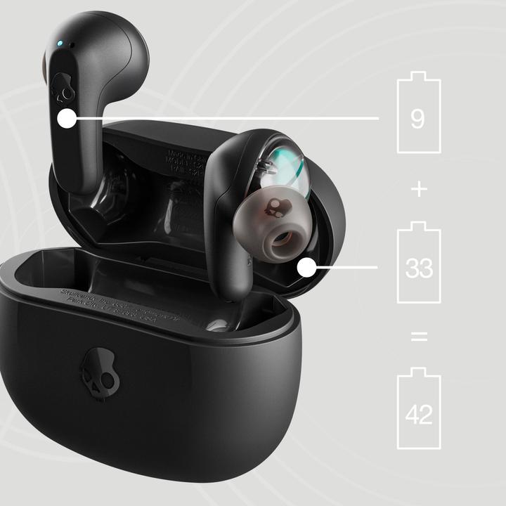 Actual product image Skullcandy Rail (No noise cancelling, 9 h, Wireless)