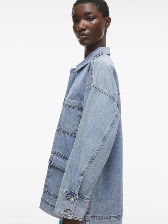 Produktbild Rouge Edit Geknöpfte Jeansjacke (M)