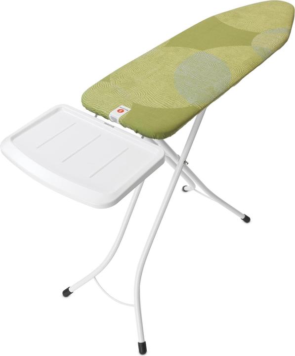 Brabantia Asse da stiro con ripiano per stazione a vapore Calm Rustle 124 x 38 cm (124 x 38 cm)