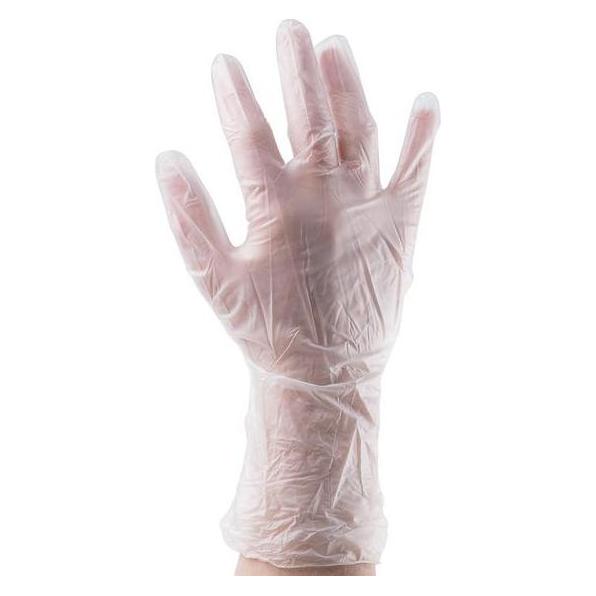 RS PRO 9 - L 100 Vinyl Einweg Latexfrei Einweghand (9, L) (8295161)