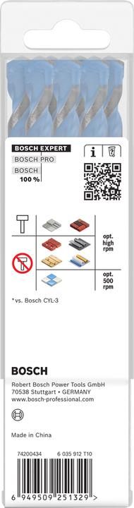 Produktbild Bosch Professional Zubehör EXPERT HEX-9 Multi Construction Bohrer-Set, 10x90x150 mm, 8-tlg. (10 Millimeter)