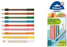 Actual product image Pelikan Crayon Griffix 9 colours (9x)