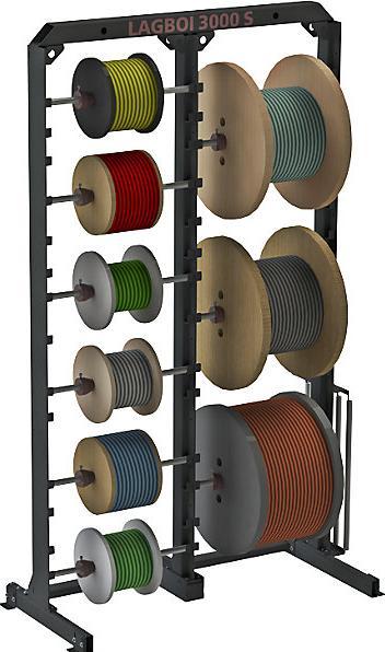Produktbild kaiserkraft Kabeltrommelregal (188 x 98 x 308 cm)