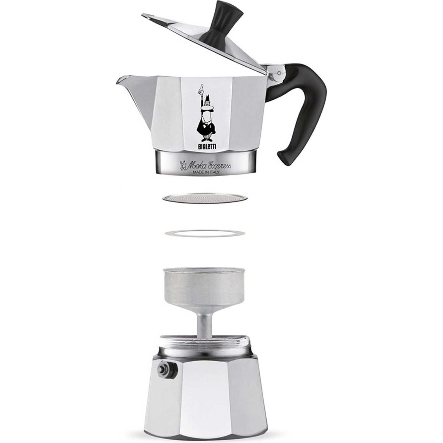 Thumbnail - Bialetti Moka9, Espressokocher, Silber