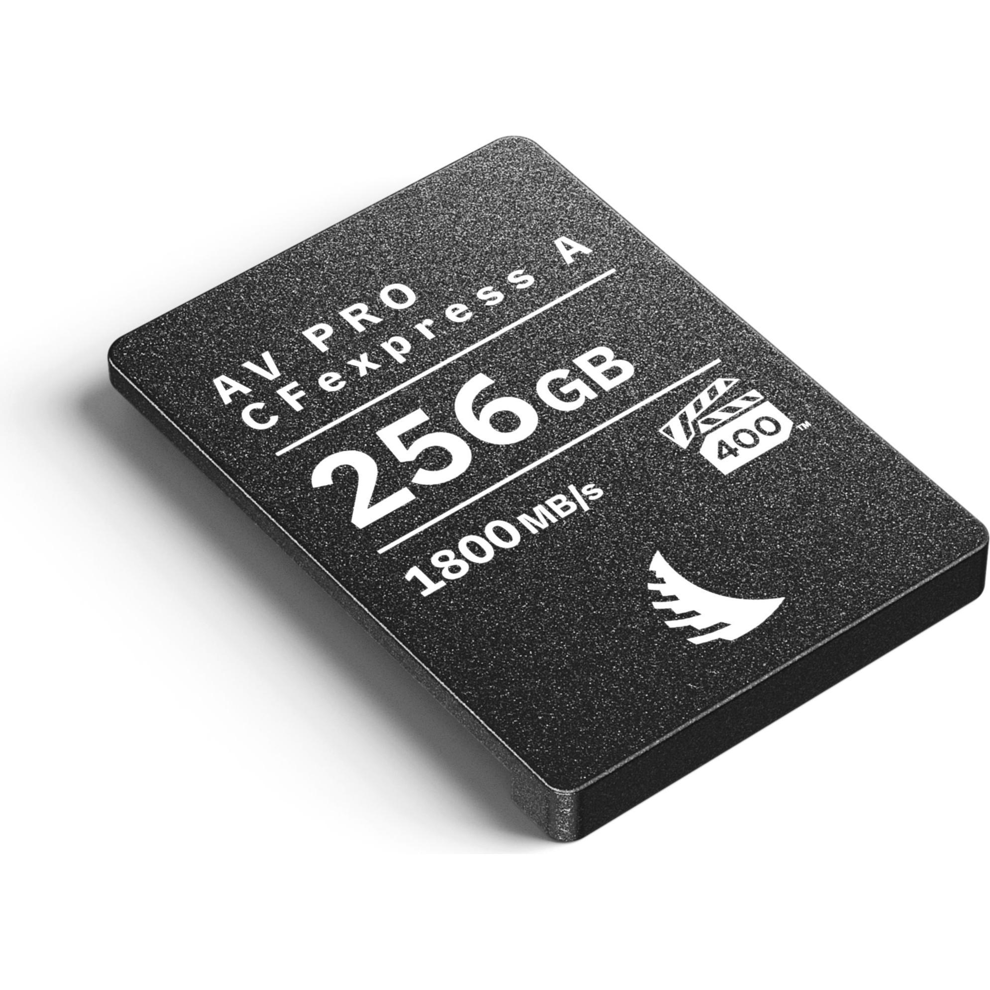 Thumbnail - Angelbird AV PRO CFexpress A 256 GB (256 GB, CFexpress Typ A), Speicherkarte, Schwarz