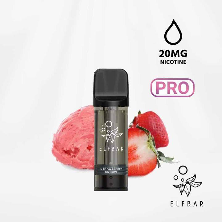 Image du produit Elfbar ELFA Pro - dosettes 2ml, Strawberry Snoow (Fraise)
