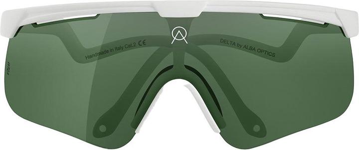 Alba Optics Occhiali sportivi Delta (Bianco, Bianco)