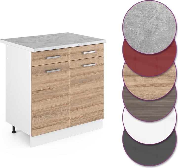 Produktbild Vicco Küchenunterschrank R-Line (60 x 60 x 81.5 cm)