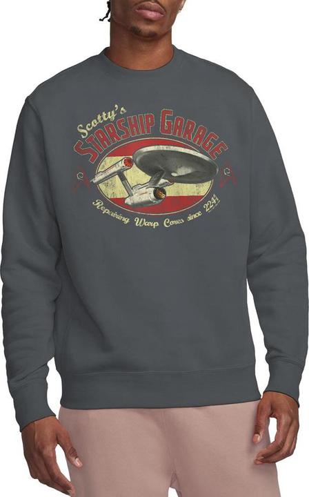 Actual product image Unisex Adult Scotty's Garage Sweatshirt (L)