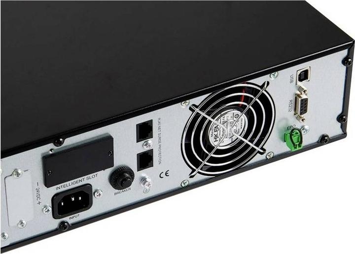 Actual product image GreenCell RTII 1000VA 900W for Server Rack Black - Online UPS (1000 VA, 900 W, Online double converter UPS)