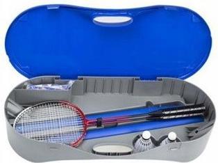 Productafbeelding Nils ZSB2 2-IN-1 BADM NET SET. + TENNIS + 2 RACKETS + 2 SHUTTLECOCKS + KOFFER