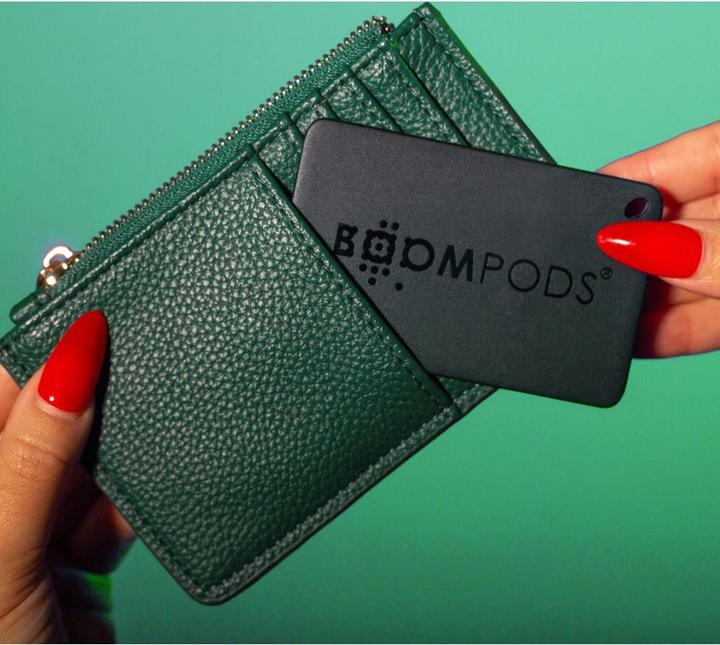 Actual product image Boompods Boomcard black (Android, iOS)