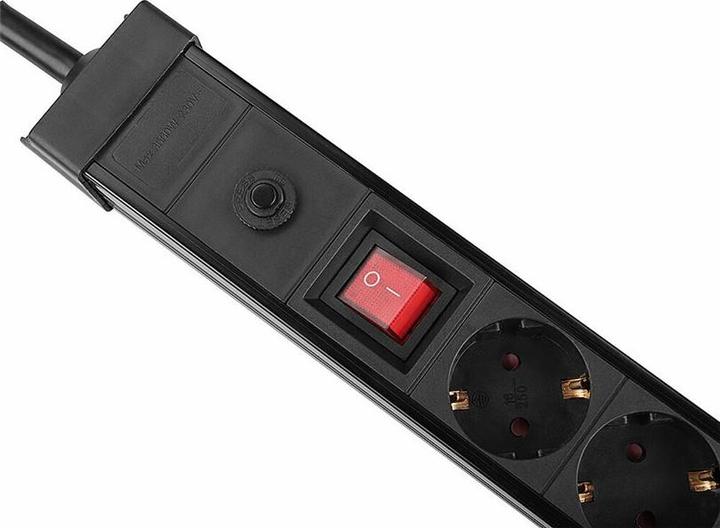 Actual product image Lindy Power strip (8x, CEE 7/4, 1.40 m)