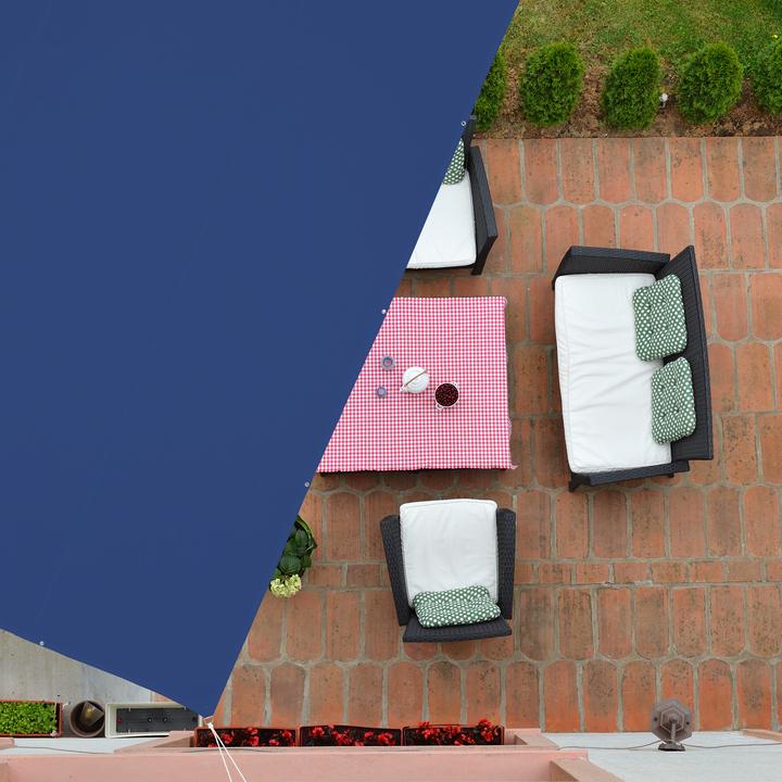 Image du produit Relaxdays Voile d'ombrage (550 x 450 x 0.1 cm)