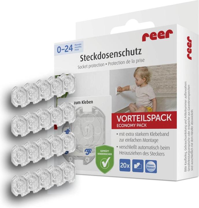 Actual product image Reer Socket protector 20 pack