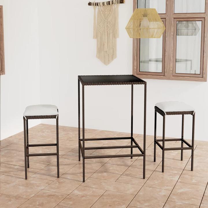 Produktbild vidaXL Bar-Set (38 x 38 x 110 cm)